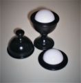 The Ebony & Ivory Ball Vase